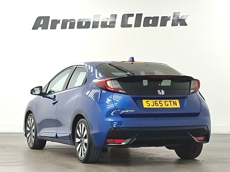 Honda Civic 1.4 I-vtec Se Plus SJ65GTN Blue #2