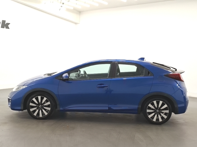 Honda Civic 1.4 I-vtec Se Plus SJ65GTN Blue #4