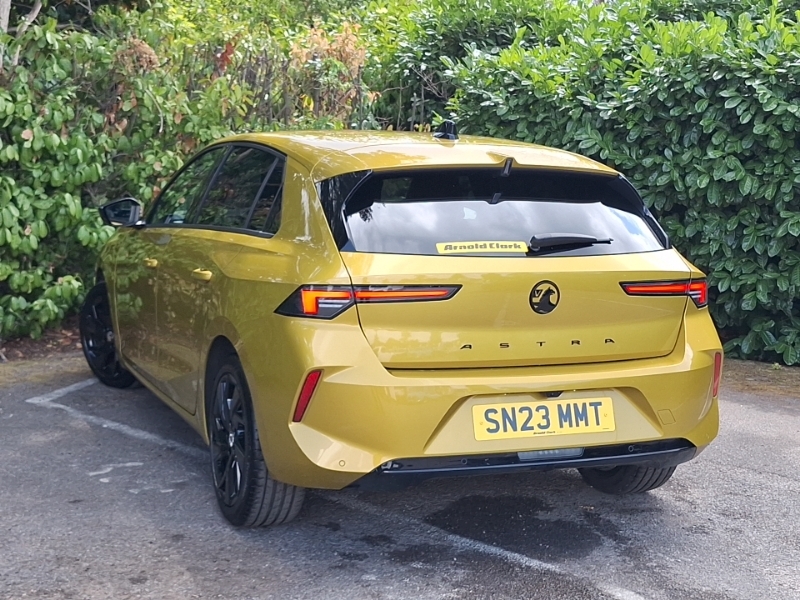 Vauxhall Astra 1.2 Turbo 130 Gs SN23MMT Yellow #2