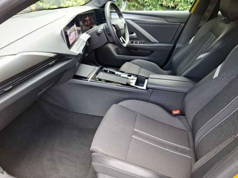 Vauxhall Astra 1.2 Turbo 130 Gs SN23MMT Yellow #5