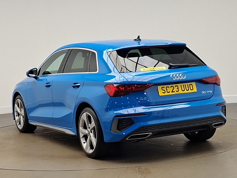 Audi A3 30 Tfsi S Line SC23UUO Blue #2