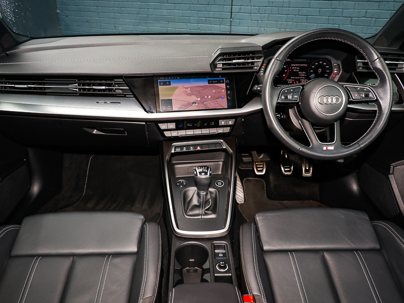 Audi A3 30 Tfsi S Line EF23VPK Black #5