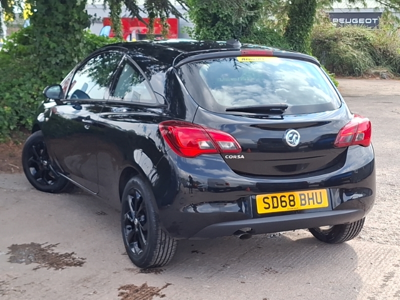Vauxhall Corsa 1.4 75 Sri Nav SD68BHU Black #2