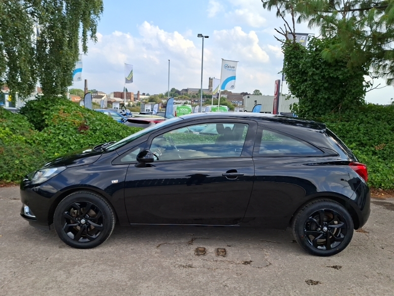 Vauxhall Corsa 1.4 75 Sri Nav SD68BHU Black #4
