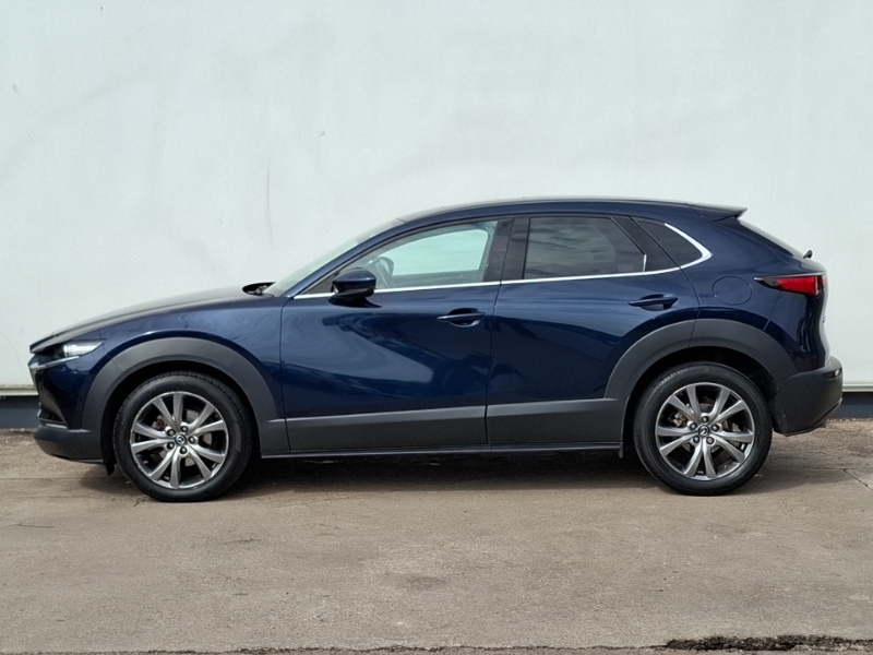 Mazda CX-30 2.0 E-skyactiv X Mhev Gt Sport Tech SV22HLA Blue #4