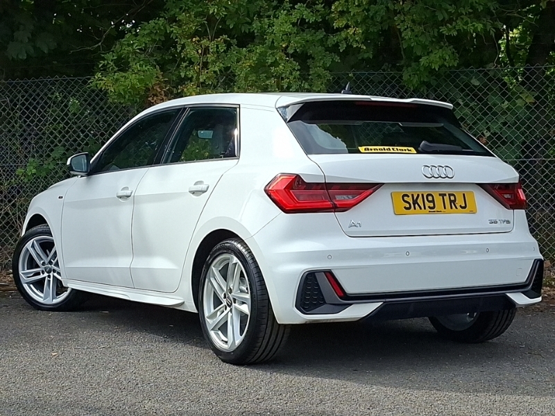 Audi A1 35 Tfsi S Line SK19TRJ White #2