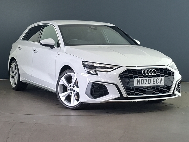 Audi A3 30 Tfsi S Line ND70BCV White