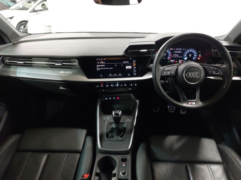 Audi A3 30 Tfsi S Line ST23ZWL Blue #3