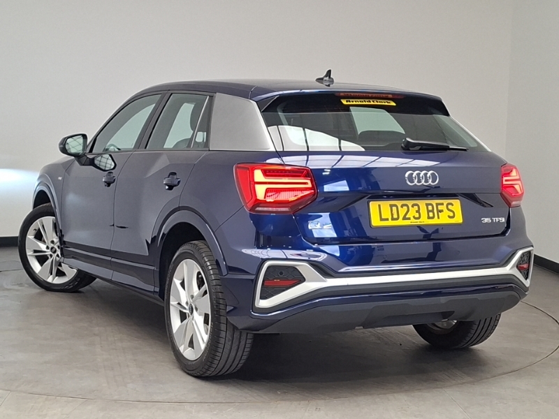 Audi Q2 35 Tfsi S Line S Tronic LD23BFS Blue #2