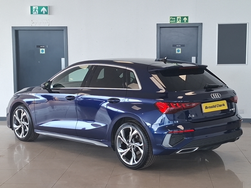 Audi A3 30 Tfsi S Line SJ73KPV Blue #2