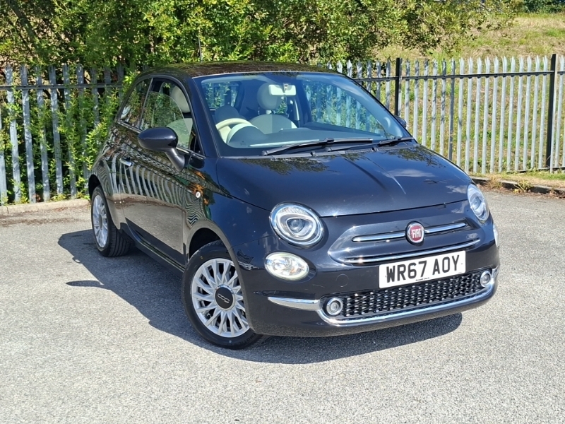 Fiat 500 1.2 Lounge WR67AOY Black