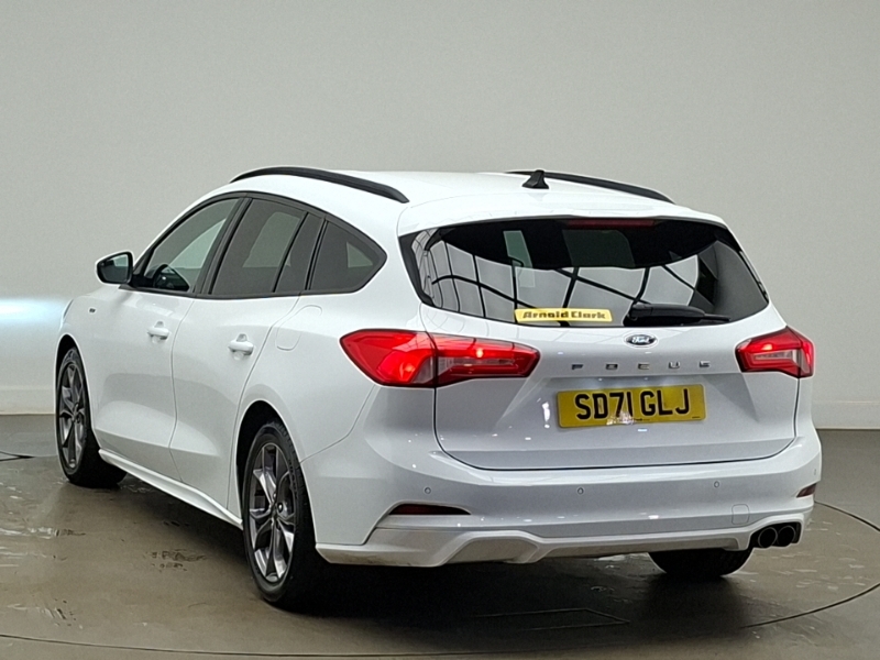 Ford Focus 1.5 Ecoblue 120 St-line Edition SD71GLJ White #2