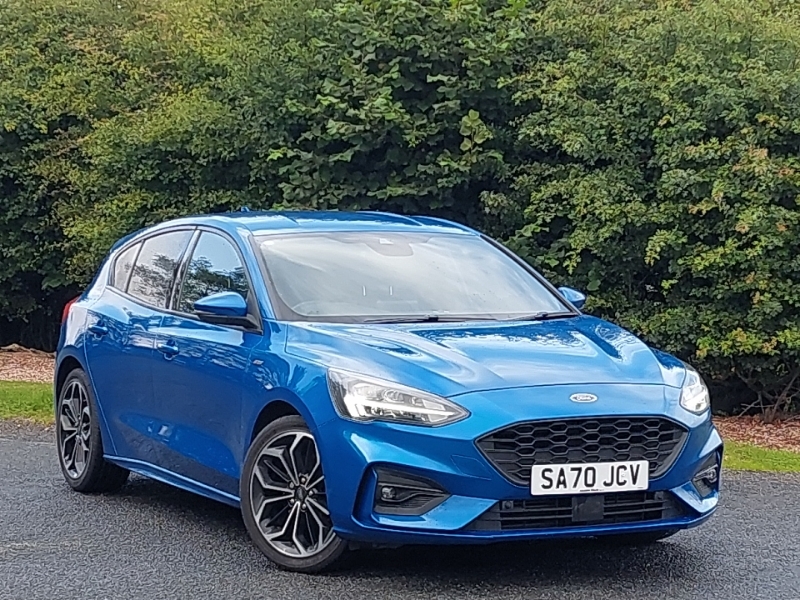 Ford Focus 1.0 Ecoboost Hybrid Mhev 125 St-line X Edition Blue