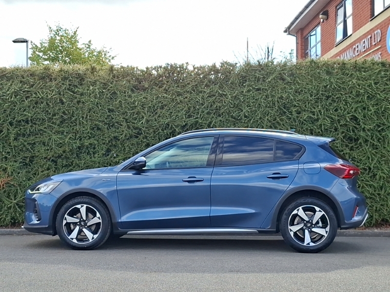 Ford Focus 1.0 Ecoboost Hybrid Mhev Active GX72LXH Blue #4