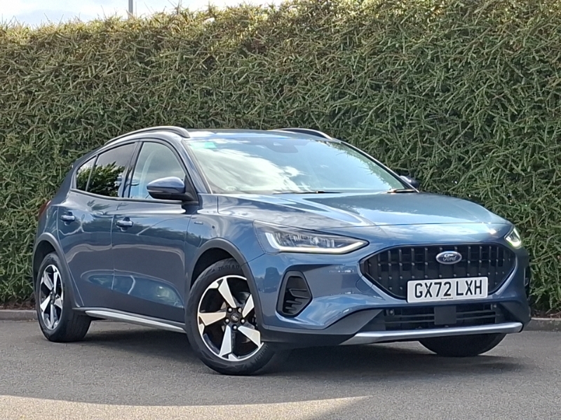 Ford Focus 1.0 Ecoboost Hybrid Mhev Active GX72LXH Blue