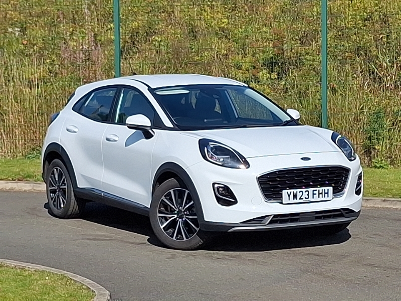 Ford Puma 1.0 Ecoboost Hybrid Mhev 155 Titanium White