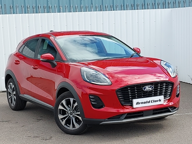 Ford Puma 1.0 Ecoboost Hybrid Mhev Titanium Dct Red