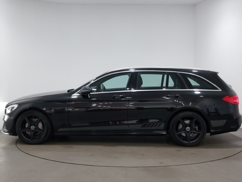 Mercedes-Benz C Class C220d Nightfall Edition BG68VBO Black #4