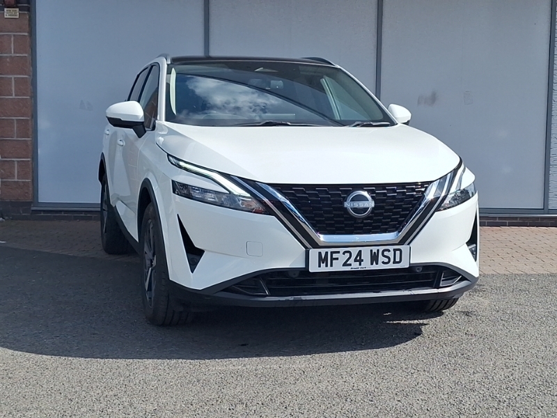 Nissan Qashqai 1.3 Dig-t Mh N-connecta White