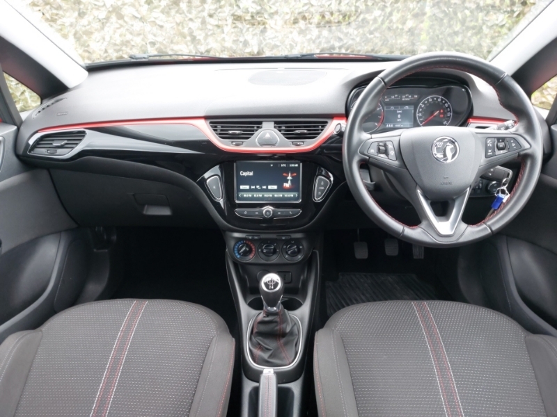 Vauxhall Corsa 1.4 75 Sri Nav DP18WGJ Red #3