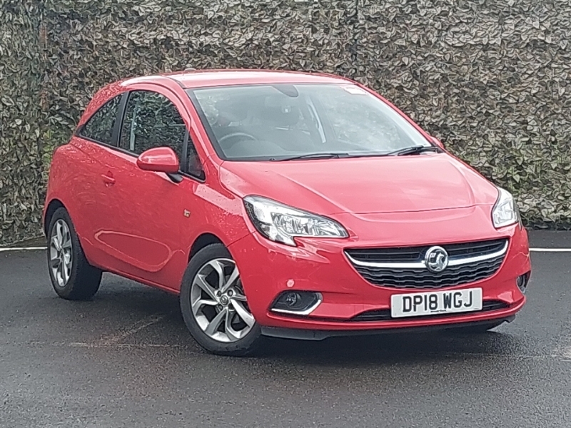 Vauxhall Corsa 1.4 75 Sri Nav DP18WGJ Red