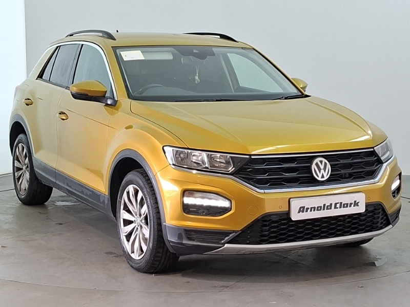 Volkswagen T-Roc 1.5 Tsi Evo Se Yellow