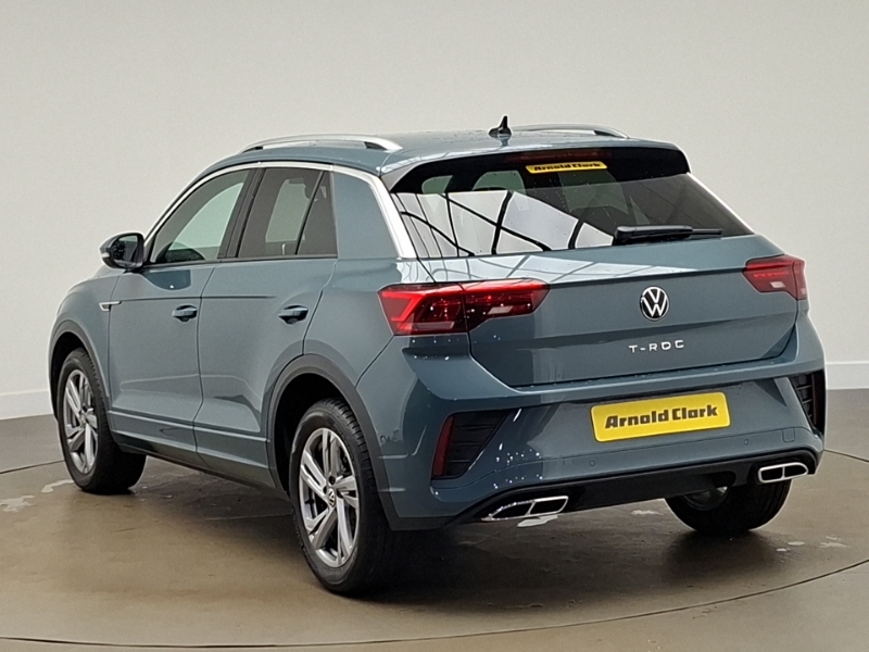 Volkswagen T-Roc 1.5 Tsi R-line Blue #2