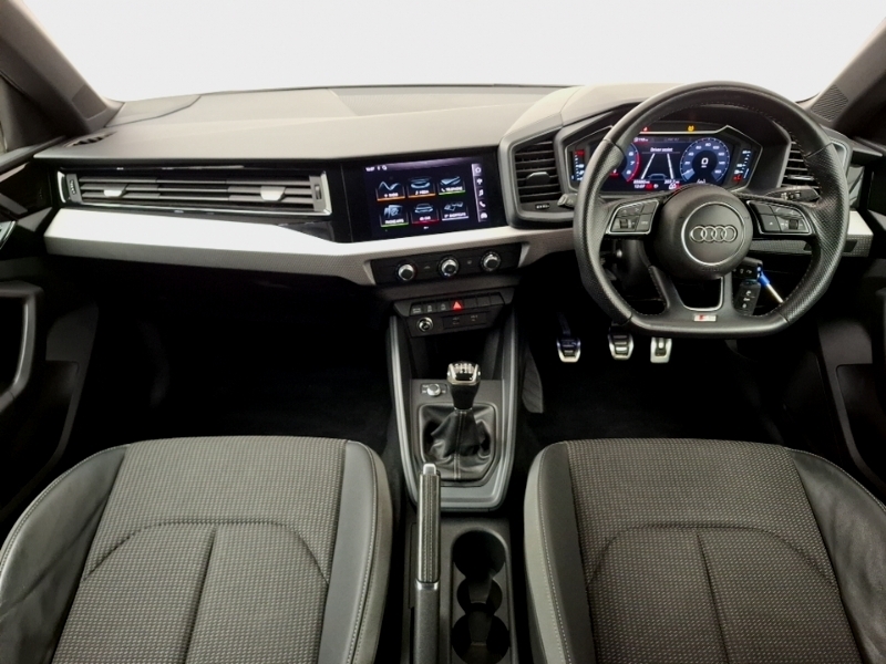Audi A1 30 Tfsi S Line SC69WSD Black #3