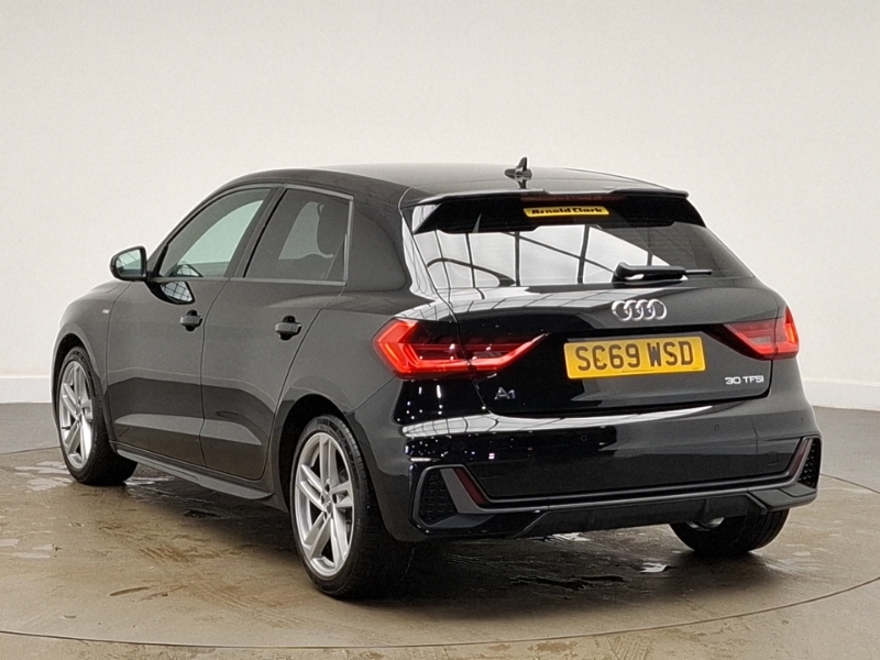 Audi A1 30 Tfsi S Line SC69WSD Black #2