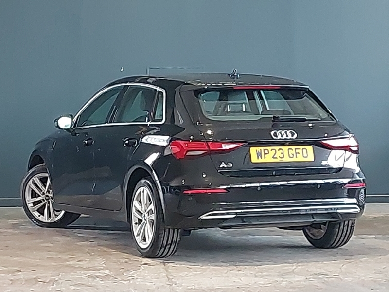 Audi A3 30 Tfsi Sport S Tronic WP23GFO Black #2