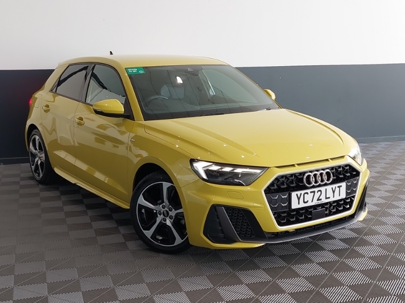 Audi A1 30 Tfsi 110 S Line S Tronic Yellow