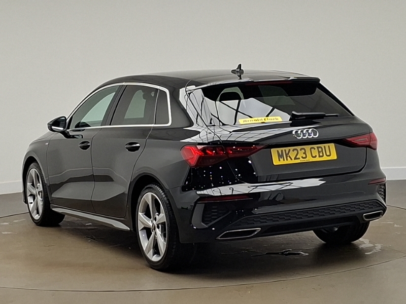 Audi A3 30 Tfsi S Line MK23CBU Black #2