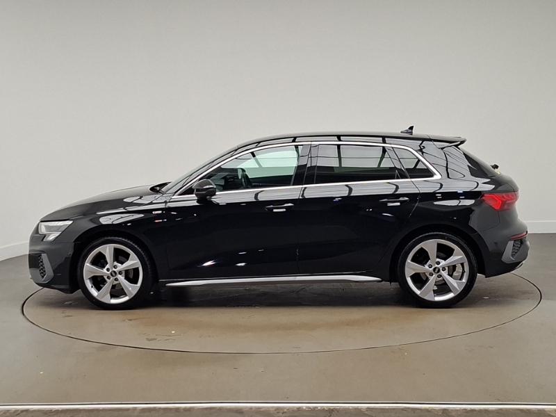 Audi A3 30 Tfsi S Line MK23CBU Black #4
