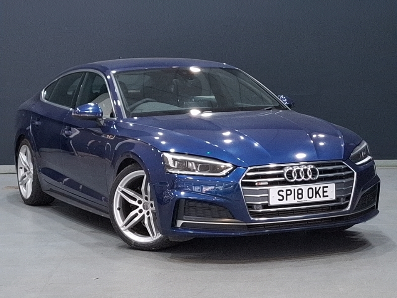 Audi A5 2.0 Tfsi S Line SP18OKE Blue