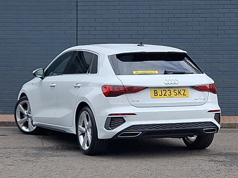 Audi A3 30 Tfsi S Line S Tronic BJ23SKZ White #2