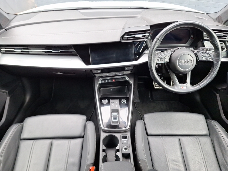 Audi A3 30 Tfsi S Line S Tronic BJ23SKZ White #3