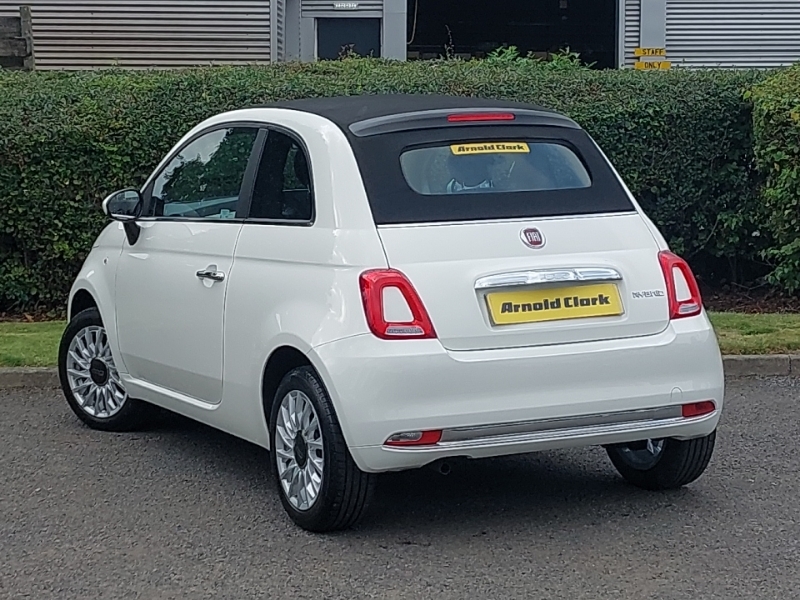 Fiat 500C 1.0 Mild Hybrid White