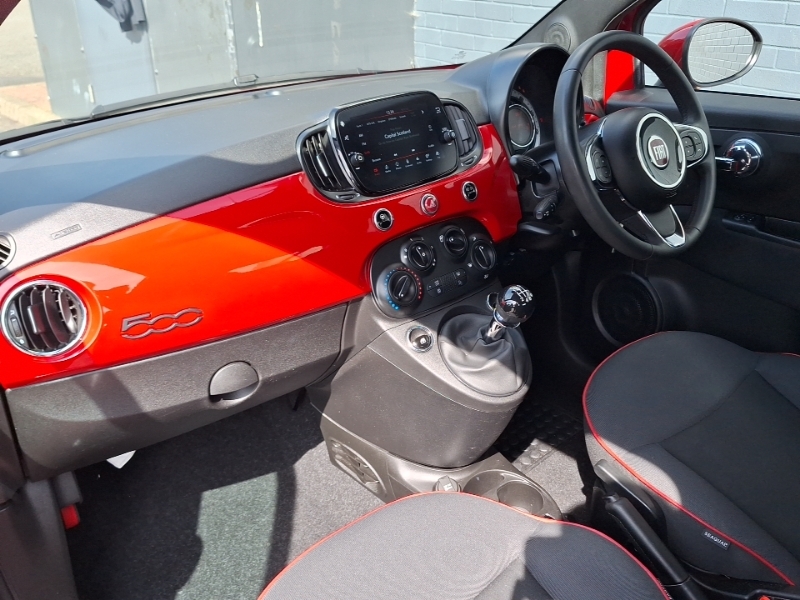 Fiat 500C 1.0 Mild Hybrid Red Red #5