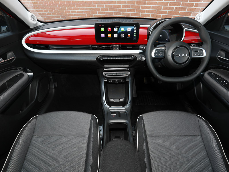 Fiat 600 1.2 Hybrid 48V Edct-6 Red #3
