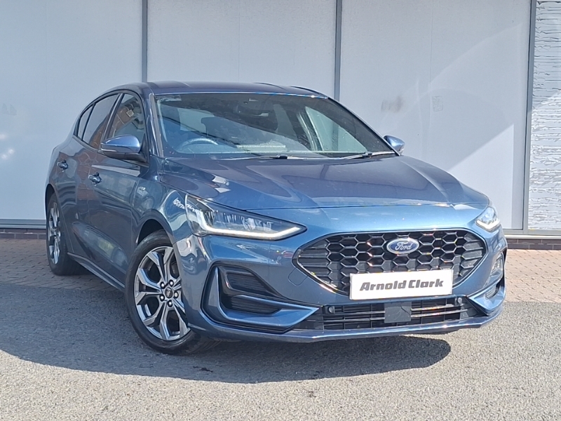 Ford Focus 1.0 Ecoboost St-line DW23GGF Blue