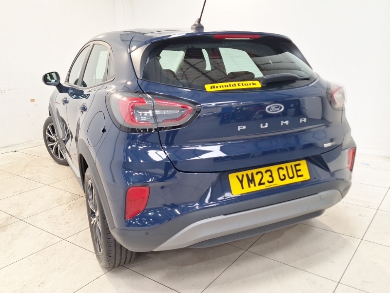 Ford Puma 1.0 Ecoboost Hybrid Mhev 155 Titanium YM23GUE Blue #2