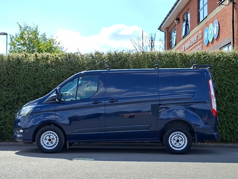 Ford Transit Custom 2.0 Ecoblue Hybrid 130Ps Low Roof Trend Van BT23AJO Blue #4