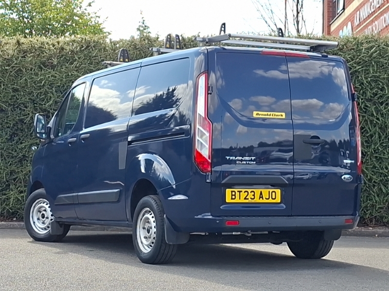 Ford Transit Custom 2.0 Ecoblue Hybrid 130Ps Low Roof Trend Van BT23AJO Blue #2