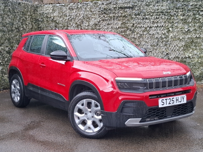 Jeep Avenger 1.2 E-hybrid Altitude Dct Red