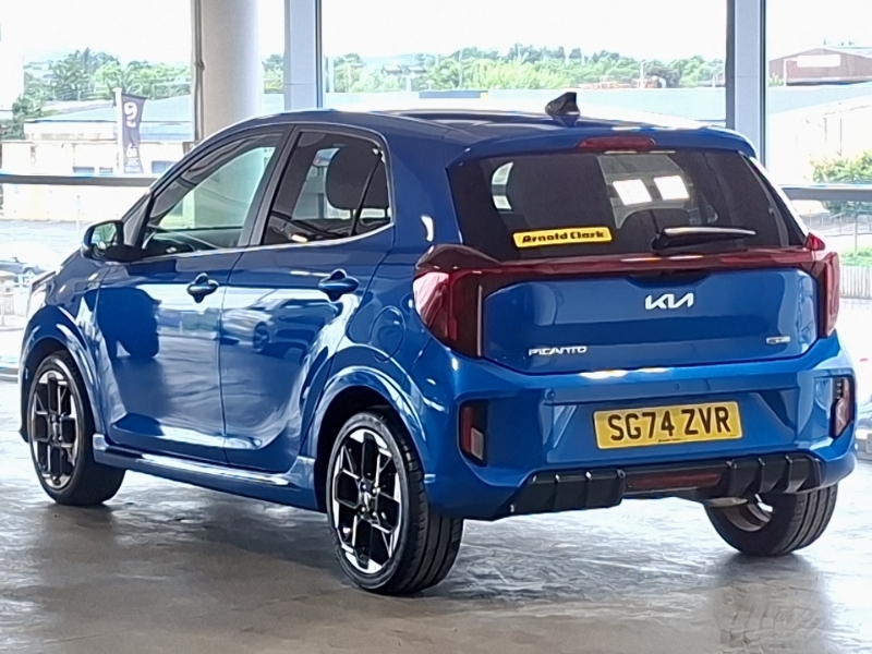 Kia Picanto 1.0 Gt-line SG74ZVR Blue #2
