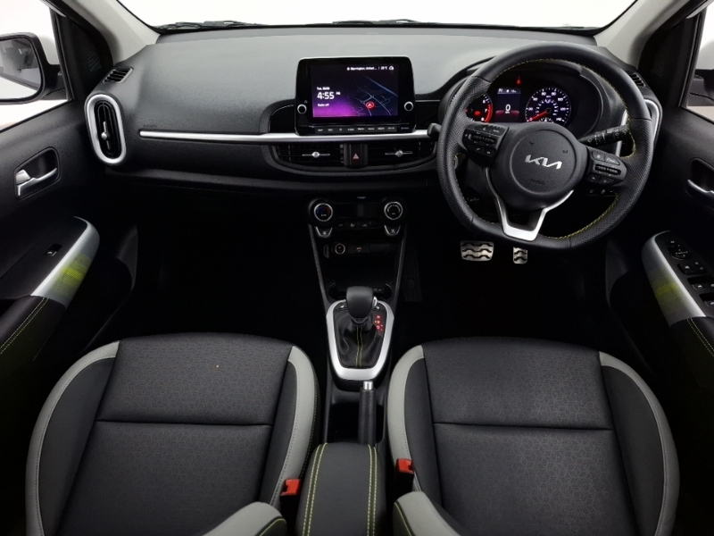 Kia Picanto 1.0 X-line S RF23YMX White #3