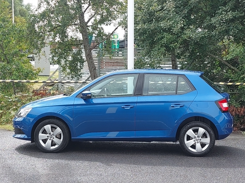 Skoda Fabia 1.2 Tsi Se CE16AWM Blue #4