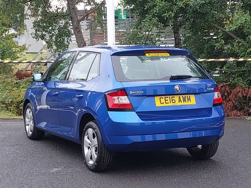 Skoda Fabia 1.2 Tsi Se CE16AWM Blue #2