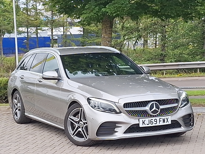Mercedes-Benz C Class C220d Amg Line Edition 9G-tronic Silver