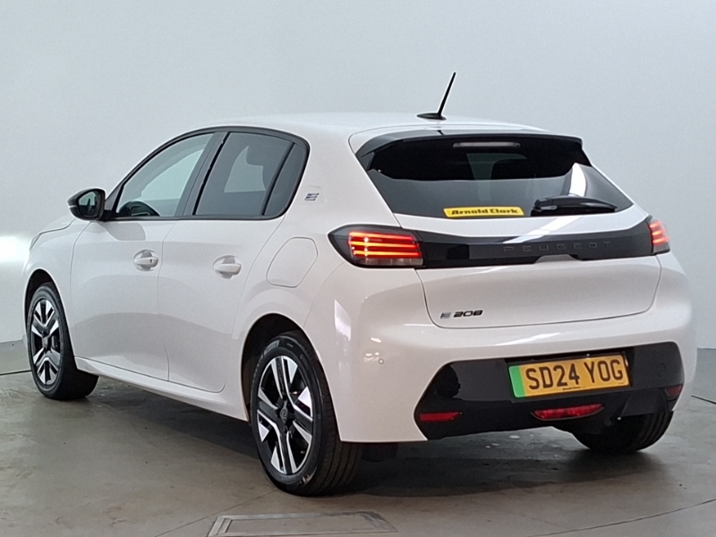 Peugeot e-208 100Kw E-style 50Kwh White #2